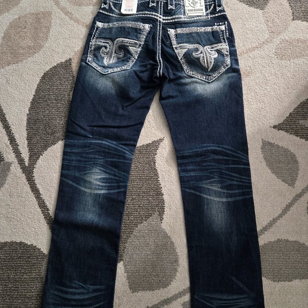 ROCK REVIVAL MENS JEANS